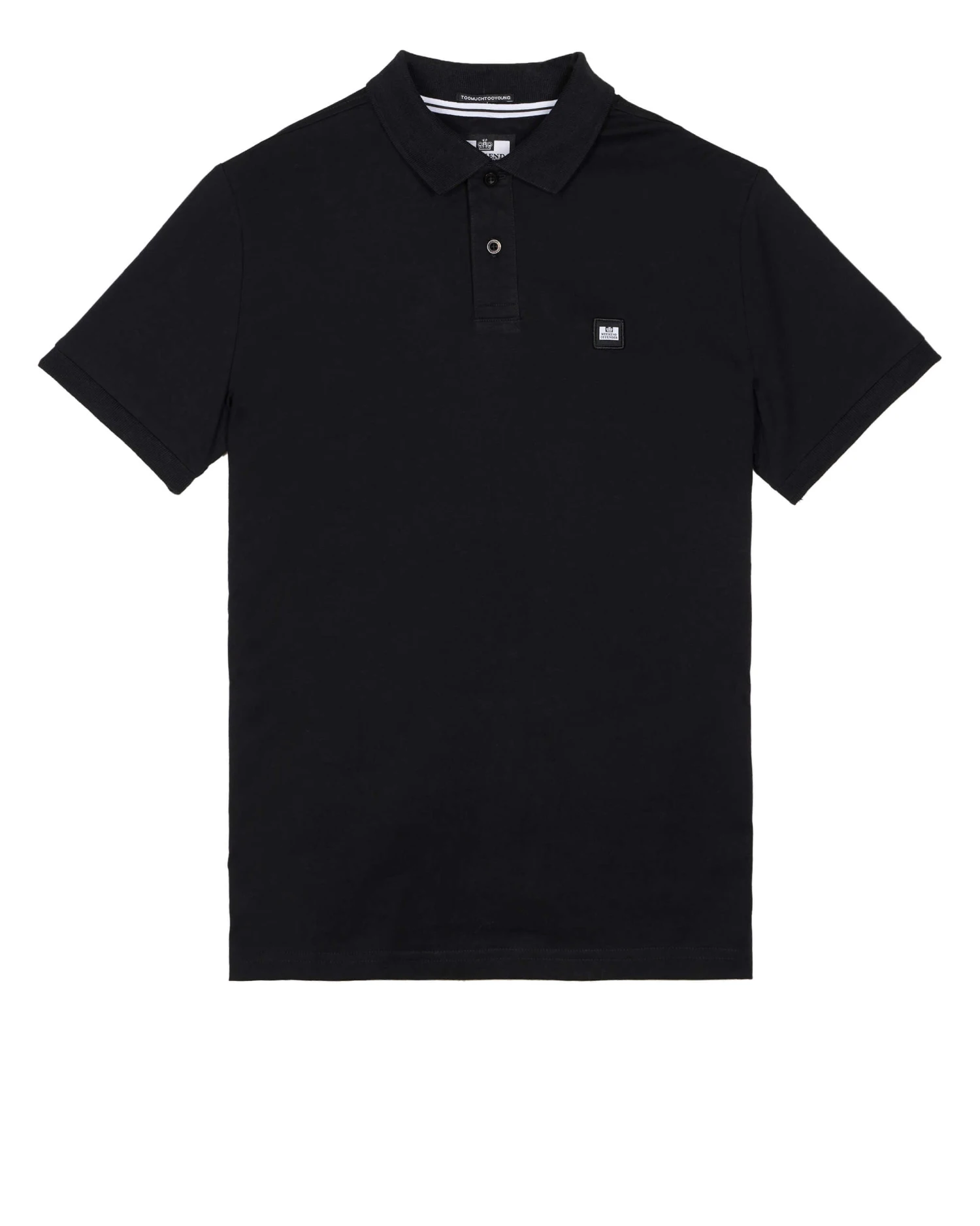 Weekend Offender Monteray Mercerised Polo Shirt Black 1 Weekend Offender Monteray Mercerised Polo Shirt Black