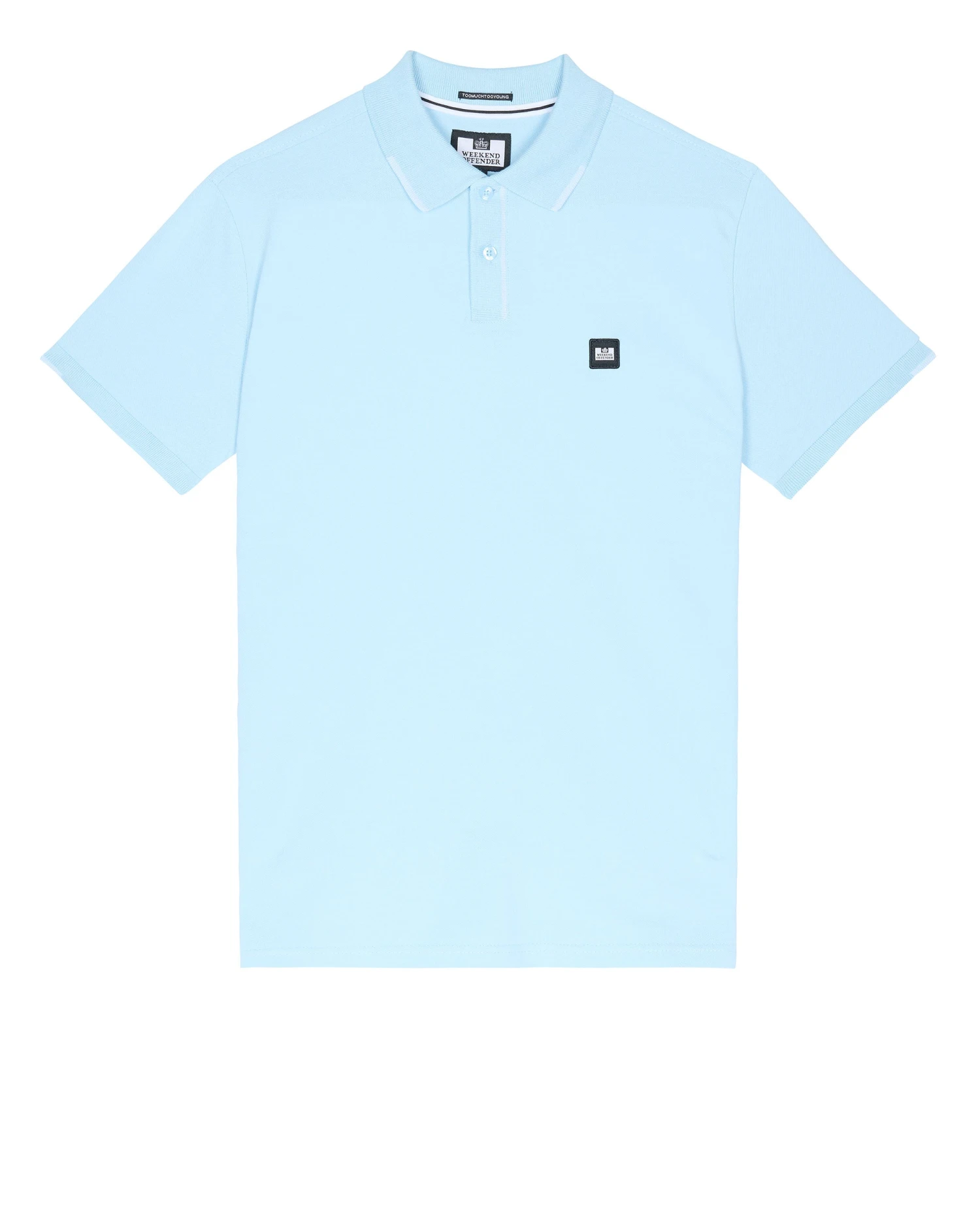 Weekend Offender Rivas Polo Shirt Mineral 1 Weekend Offender Rivas Polo Shirt Mineral
