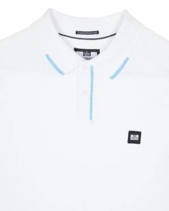 Weekend Offender Rivas Polo Shirt White 10 Weekend Offender Rivas Polo Shirt White -Clothing Shop POSS23 12 RIVAS WHITE 2731