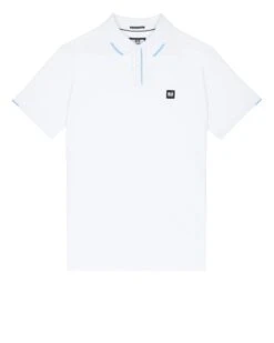 Weekend Offender Rivas Polo Shirt White