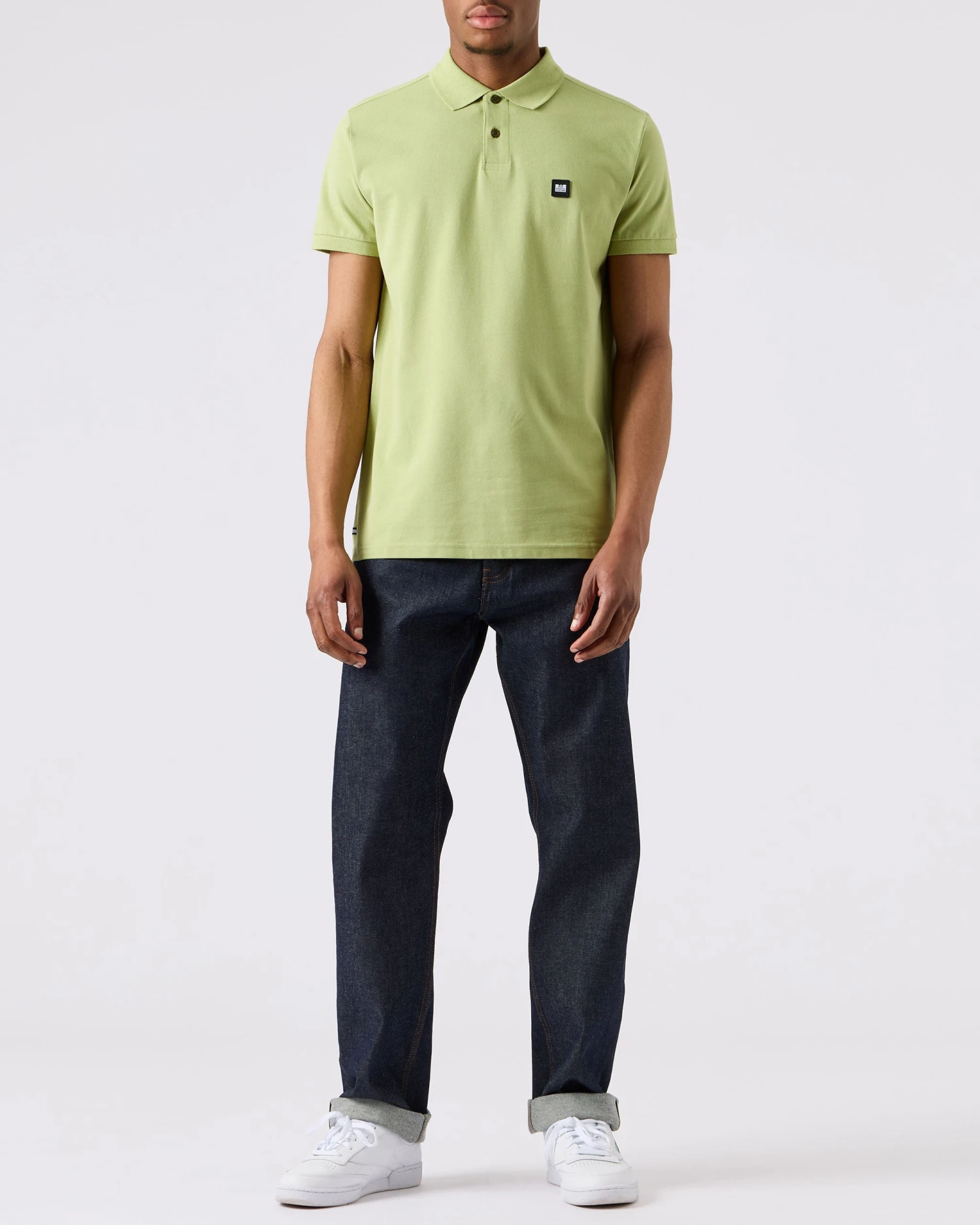 Weekend Offender Caneiros Polo Shirt Fern Moss 2 Weekend Offender Caneiros Polo Shirt Fern Moss - Image 2