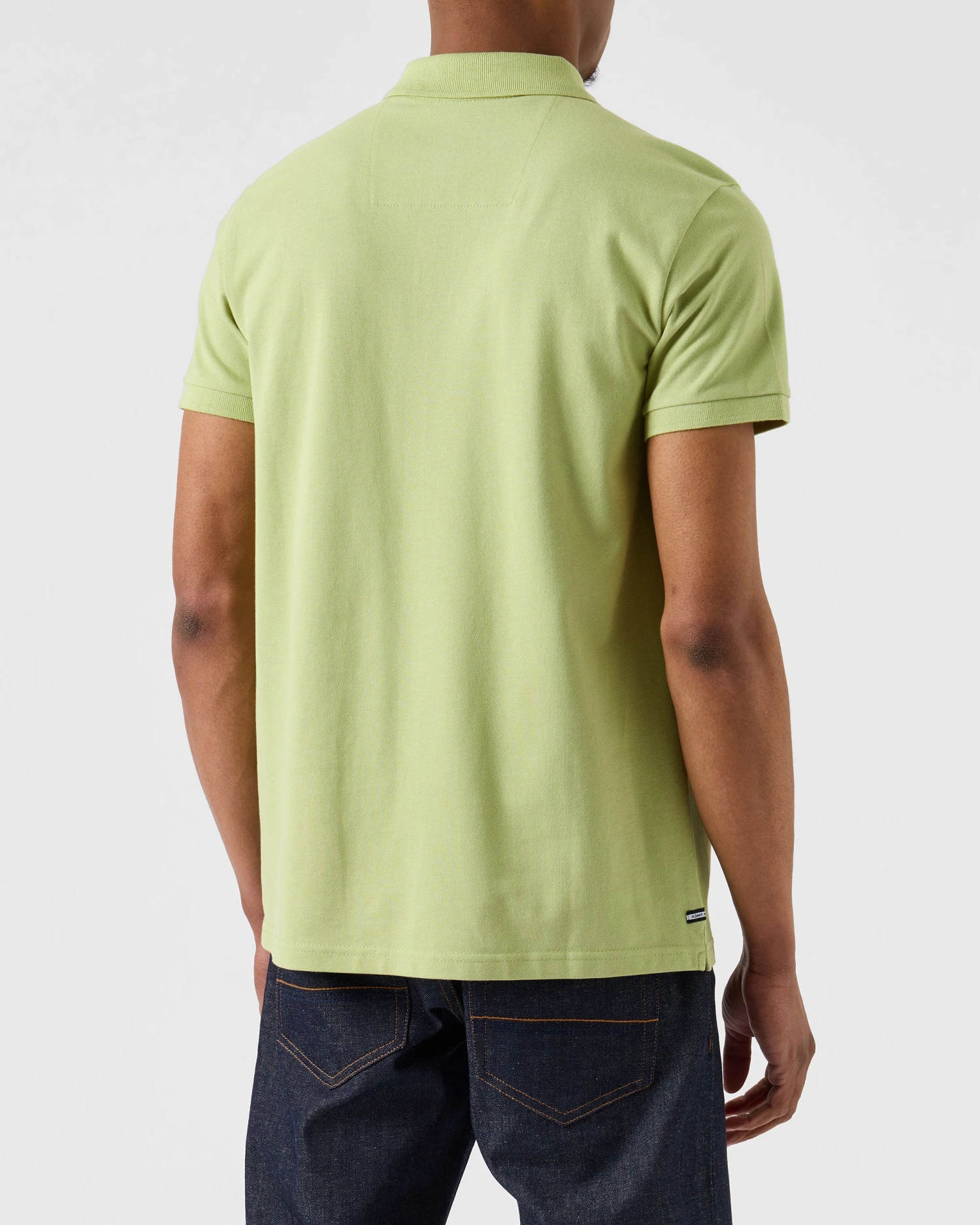 Weekend Offender Caneiros Polo Shirt Fern Moss 4 Weekend Offender Caneiros Polo Shirt Fern Moss - Image 4