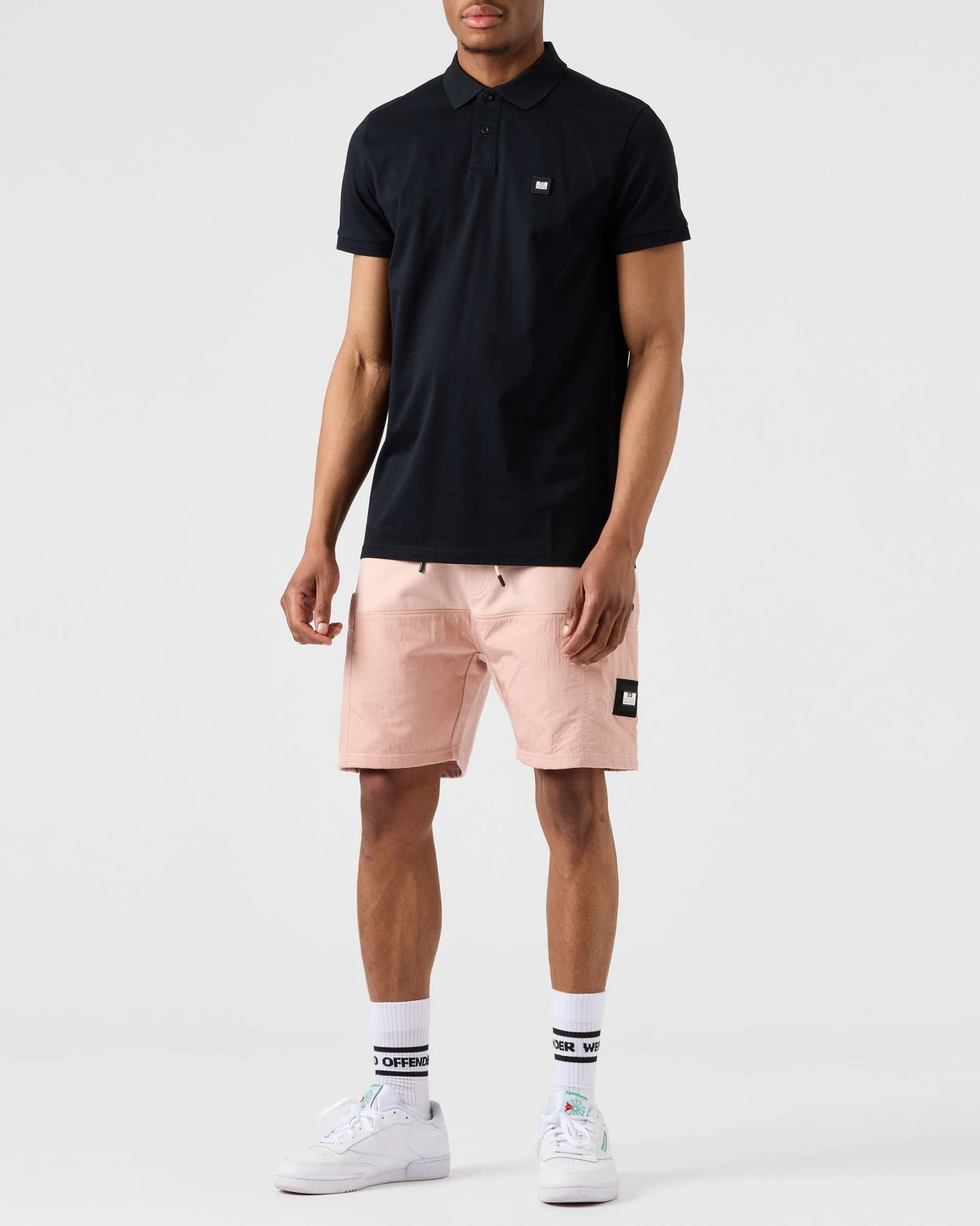 Weekend Offender Monteray Mercerised Polo Shirt Black 2 Weekend Offender Monteray Mercerised Polo Shirt Black - Image 2