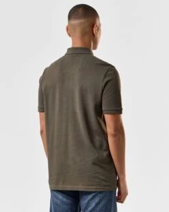 Weekend Offender Caneiros Polo Shirt Castle Green -Clothing Shop POSS2401 CANEIROS CASTLE GREEN 3977 MODEL