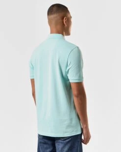Weekend Offender Caneiros Polo Shirt Celeste Green -Clothing Shop POSS2401 CANEIROS CELESTE 4045 MODEL