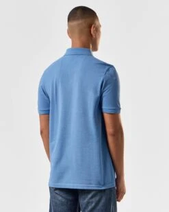 Weekend Offender Caneiros Polo Shirt Coastal Blue -Clothing Shop POSS2401 CANEIROS COASTAL 3969 MODEL
