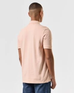 Weekend Offender Caneiros Polo Shirt Nectar Pink -Clothing Shop POSS2401 CANEIROS NECTAR 4098 MODEL