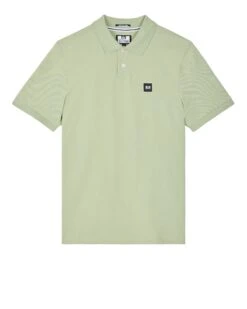 Weekend Offender Caneiros Polo Shirt Pale Moss Green