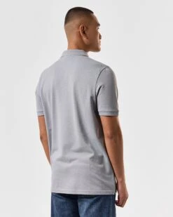 Weekend Offender Caneiros Polo Shirt Smokey Grey -Clothing Shop POSS2401 CANEIROS SMOKEY 4108 MODEL