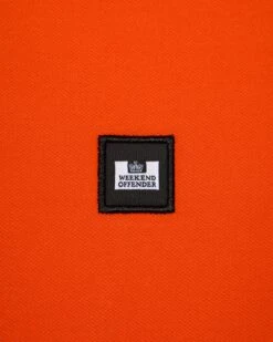 Weekend Offender Caneiros Polo Shirt Pure Orange -Clothing Shop POSS2401 CANERIOS PURE ORANGE 7806