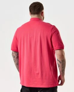 Weekend Offender Caneiros Polo Shirt Anthurium Pink - Plus Size -Clothing Shop POSS2401X CANEIROS ANTHURIUM 8180 PLUS