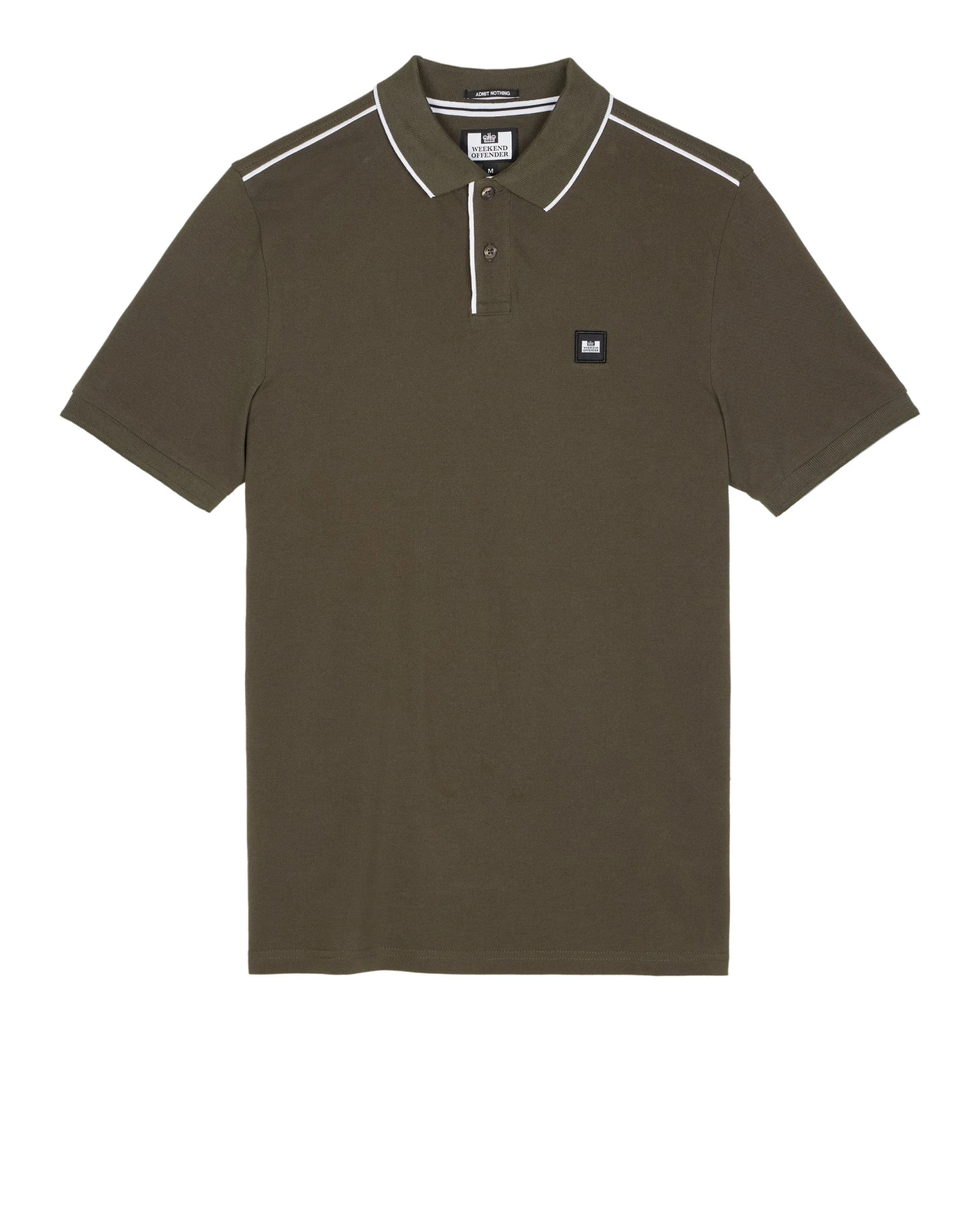 Weekend Offender Astola Polo Shirt Castle Green 1 Weekend Offender Astola Polo Shirt Castle Green