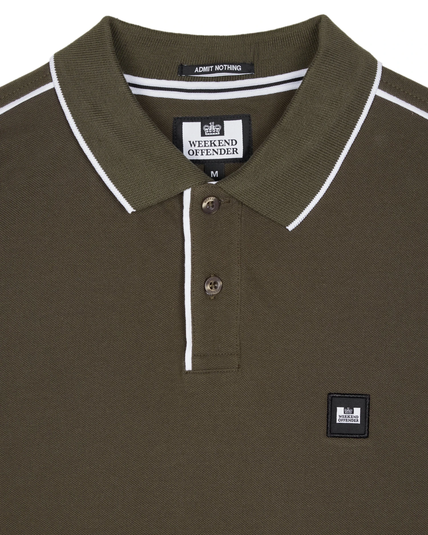 Weekend Offender Astola Polo Shirt Castle Green 6 Weekend Offender Astola Polo Shirt Castle Green - Image 6
