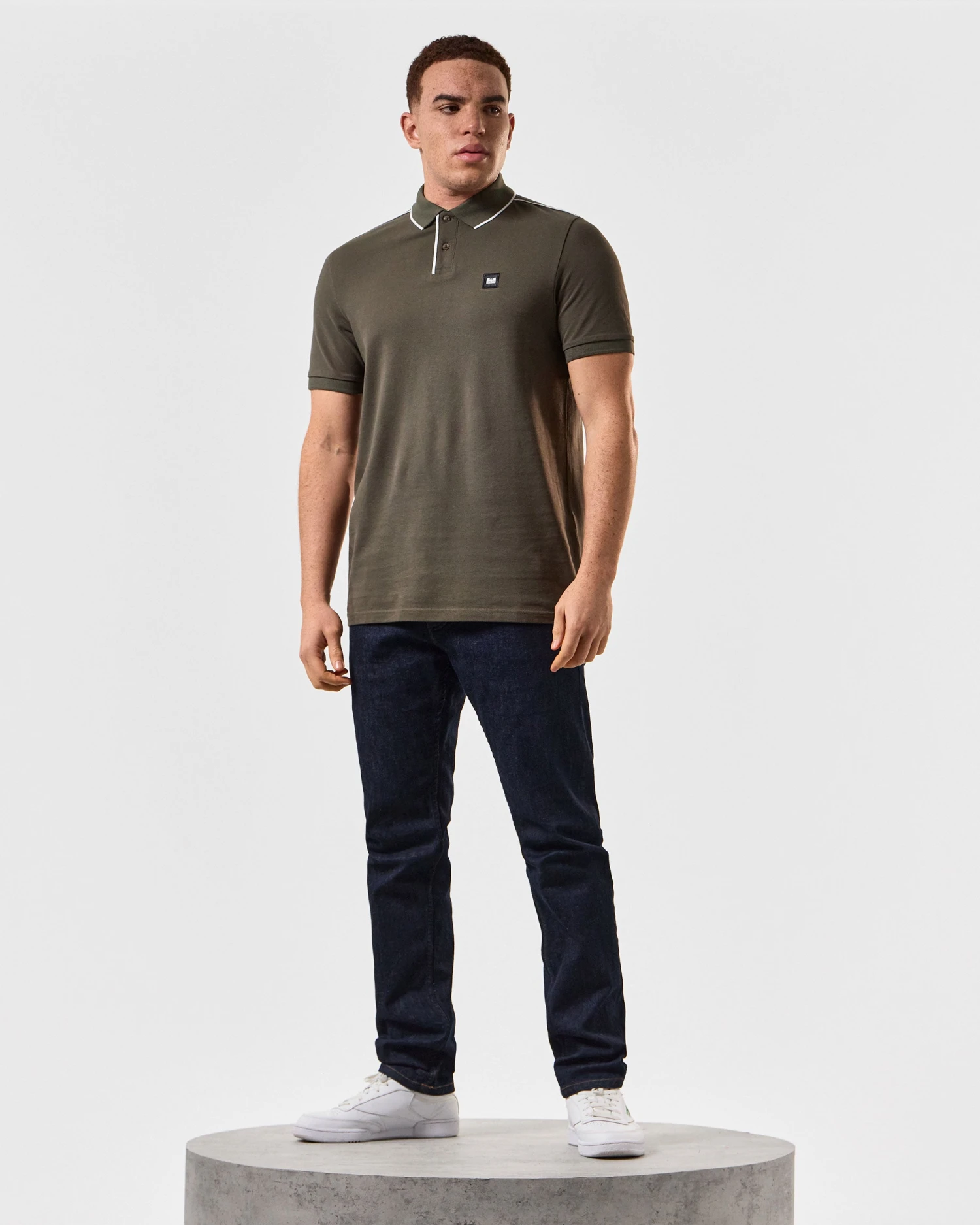 Weekend Offender Astola Polo Shirt Castle Green 2 Weekend Offender Astola Polo Shirt Castle Green - Image 2