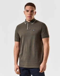 Weekend Offender Astola Polo Shirt Castle Green 9 Weekend Offender Astola Polo Shirt Castle Green -Clothing Shop POSS2402 ASTOLA CASTLE GREEN 5048 MODEL