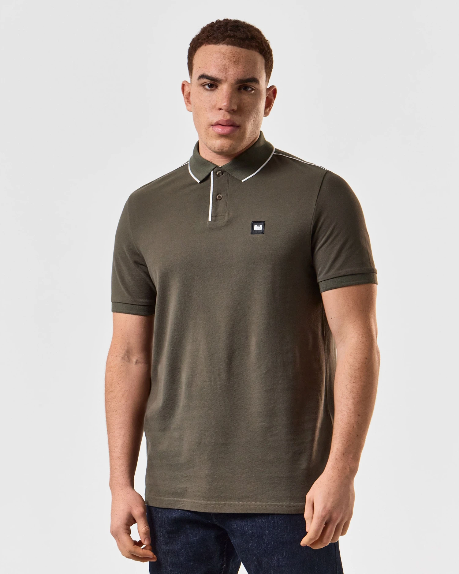 Weekend Offender Astola Polo Shirt Castle Green 3 Weekend Offender Astola Polo Shirt Castle Green - Image 3