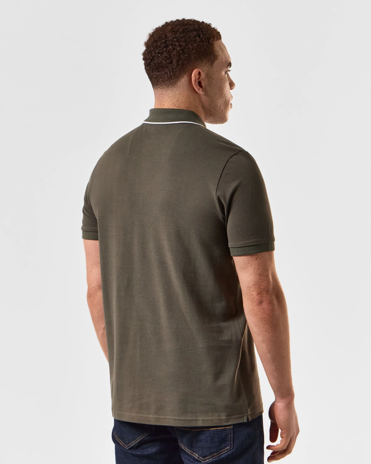 Weekend Offender Astola Polo Shirt Castle Green 5 Weekend Offender Astola Polo Shirt Castle Green - Image 5