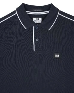 Weekend Offender Astola Polo Shirt Navy -Clothing Shop POSS2402 ASTOLA NAVY 11784