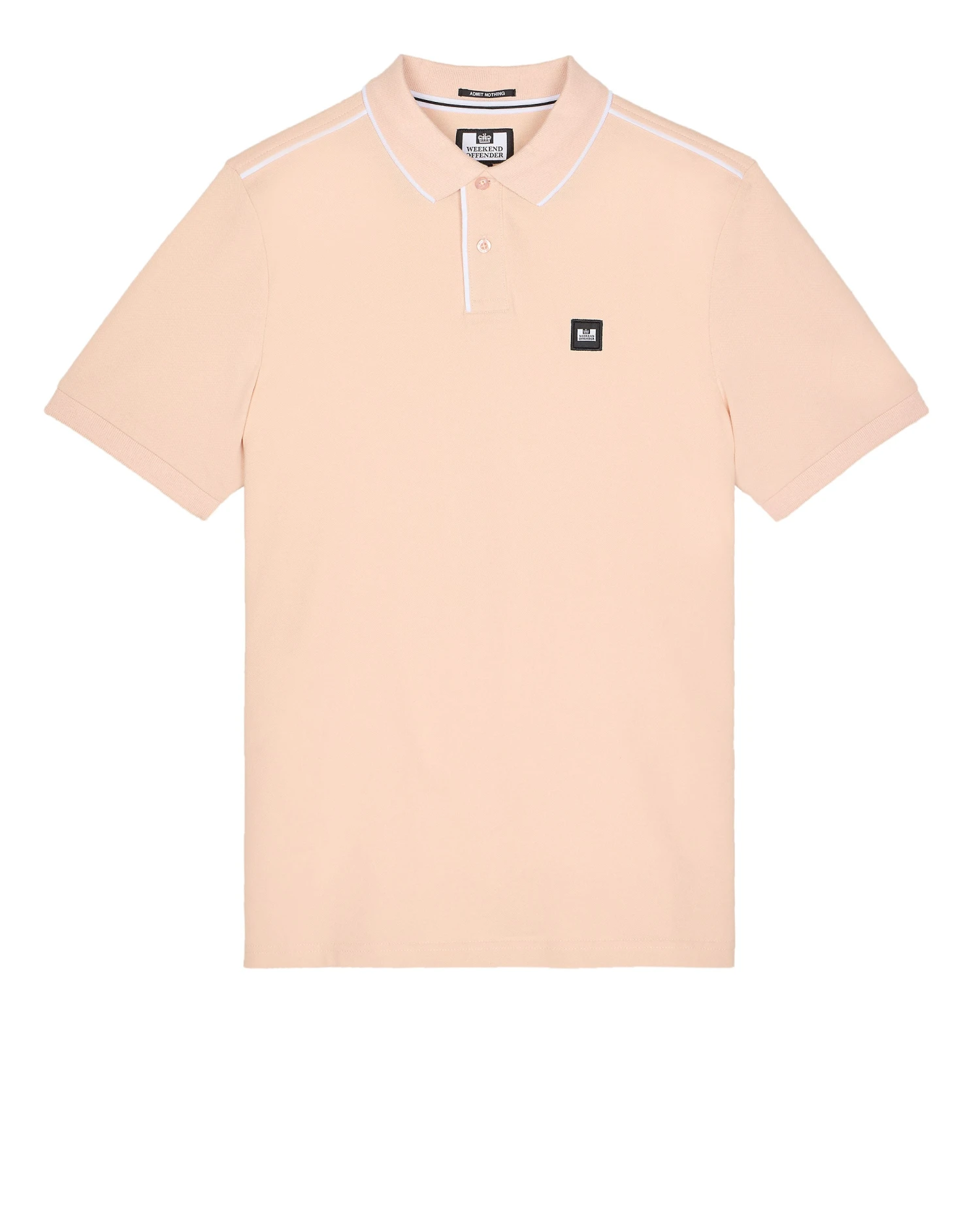 Weekend Offender Astola Polo Shirt Nectar Pink 1 Weekend Offender Astola Polo Shirt Nectar Pink
