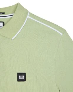 Weekend Offender Astola Polo Shirt Pale Moss Green 13 Weekend Offender Astola Polo Shirt Pale Moss Green -Clothing Shop POSS2402 ASTOLA PALE MOSS 11001