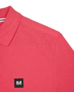 Weekend Offender Brant Polo Shirt Anthurium Pink -Clothing Shop POSS2403 BRANT ANTHURIUM 10945
