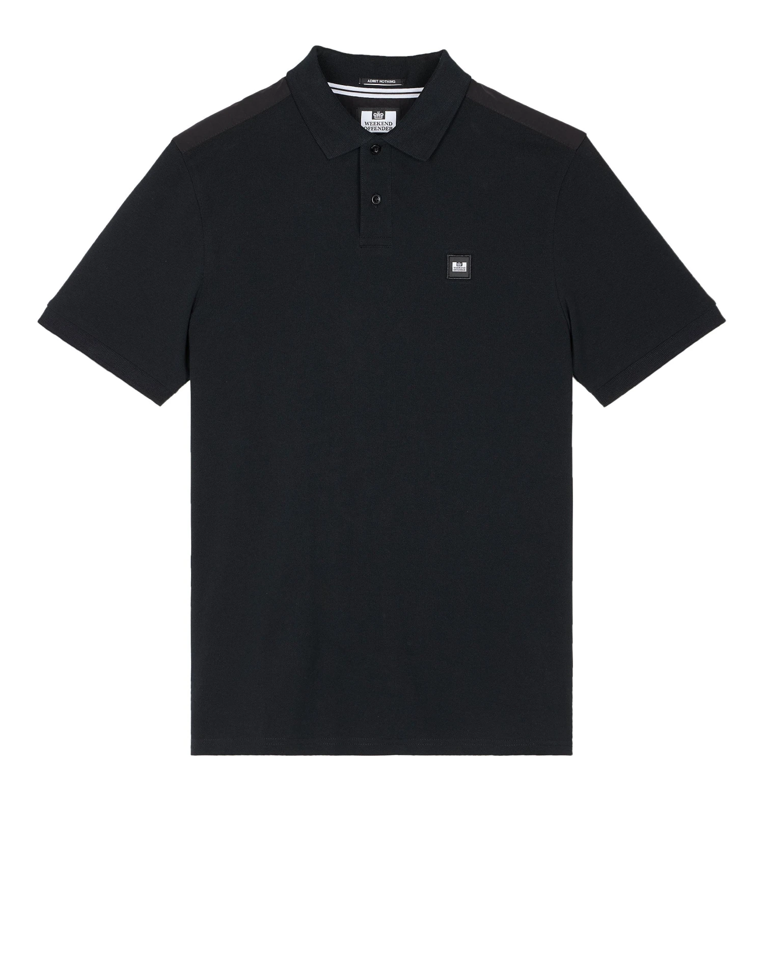 Weekend Offender Brant Polo Shirt Black 1 Weekend Offender Brant Polo Shirt Black