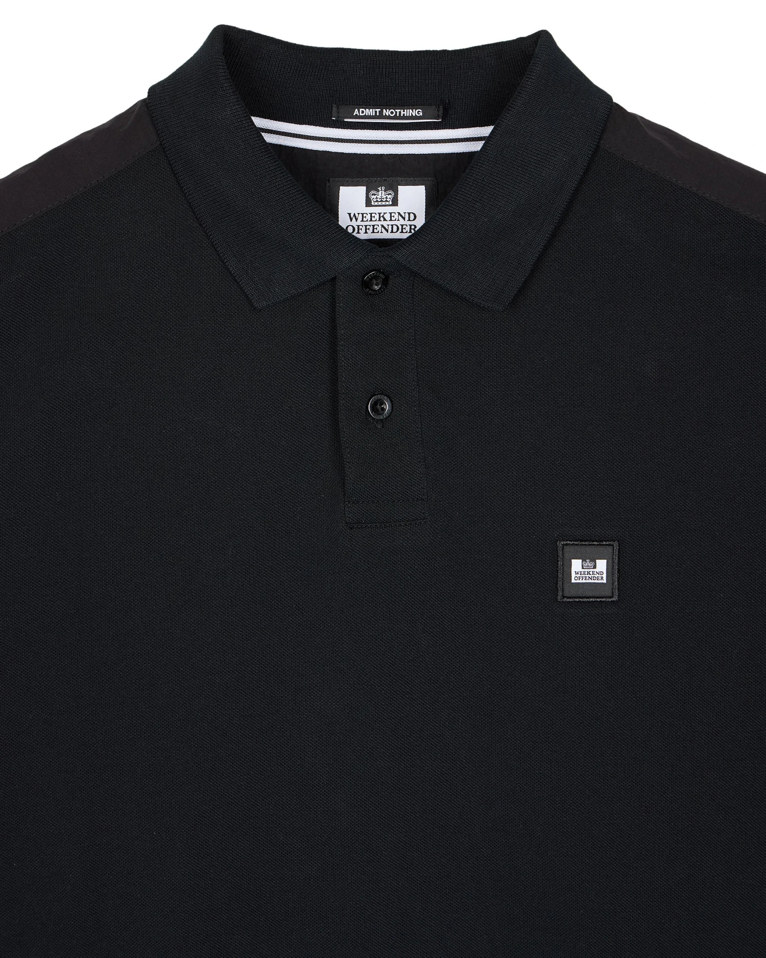 Weekend Offender Brant Polo Shirt Black 5 Weekend Offender Brant Polo Shirt Black - Image 5