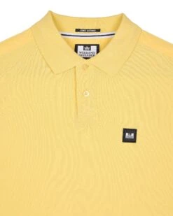 Weekend Offender Brant Polo Shirt Butter Yellow -Clothing Shop POSS2403 BRANT BUTTER 10957
