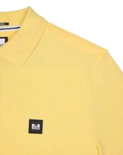 Weekend Offender Brant Polo Shirt Butter Yellow -Clothing Shop POSS2403 BRANT BUTTER 10958
