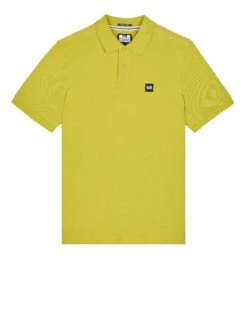 Weekend Offender Brant Polo Shirt Limeish Green