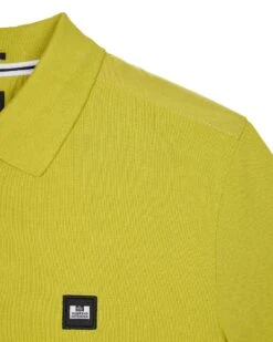 Weekend Offender Brant Polo Shirt Limeish Green -Clothing Shop POSS2403 BRANT LIMEISH 10964