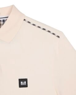 Weekend Offender Sakai Polo Shirt Alabaster -Clothing Shop POSS2406 SAKAI ALABASTER 10925