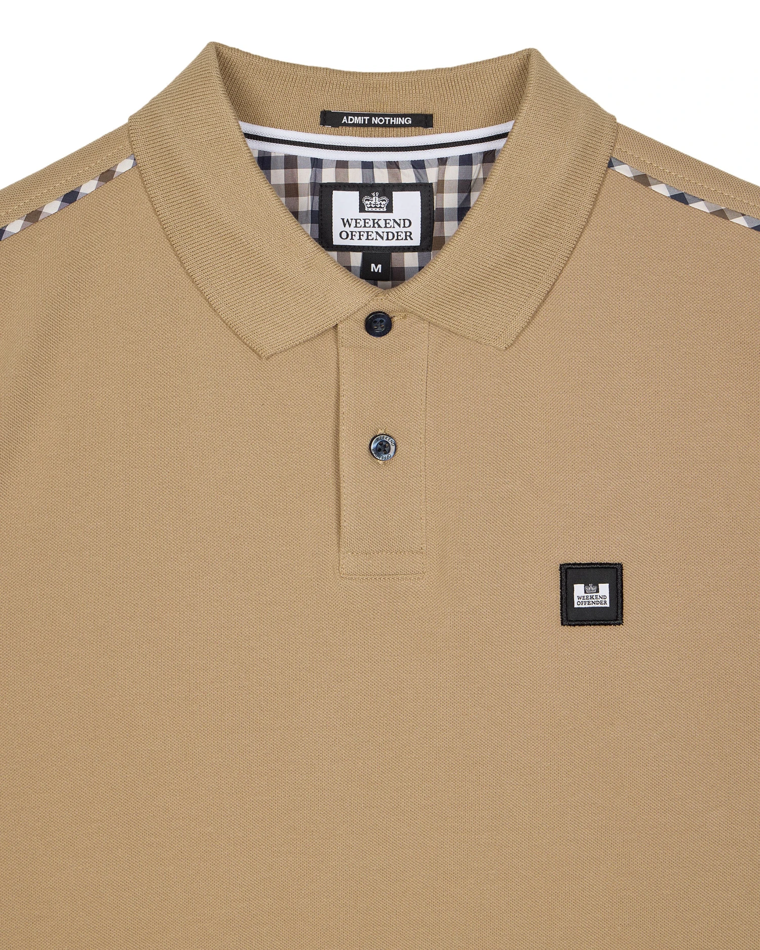 Weekend Offender Sakai Polo Shirt Cognac Brown 5 Weekend Offender Sakai Polo Shirt Cognac Brown - Image 5