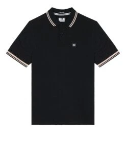 Weekend Offender Levanto Polo Shirt Black/Alabaster
