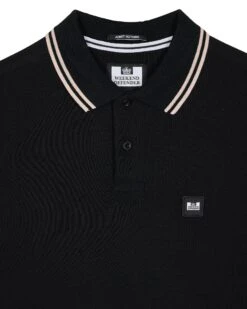 Weekend Offender Levanto Polo Shirt Black/Alabaster 12 Weekend Offender Levanto Polo Shirt Black/Alabaster -Clothing Shop POSS2408 LEVANTO BLACK 10870