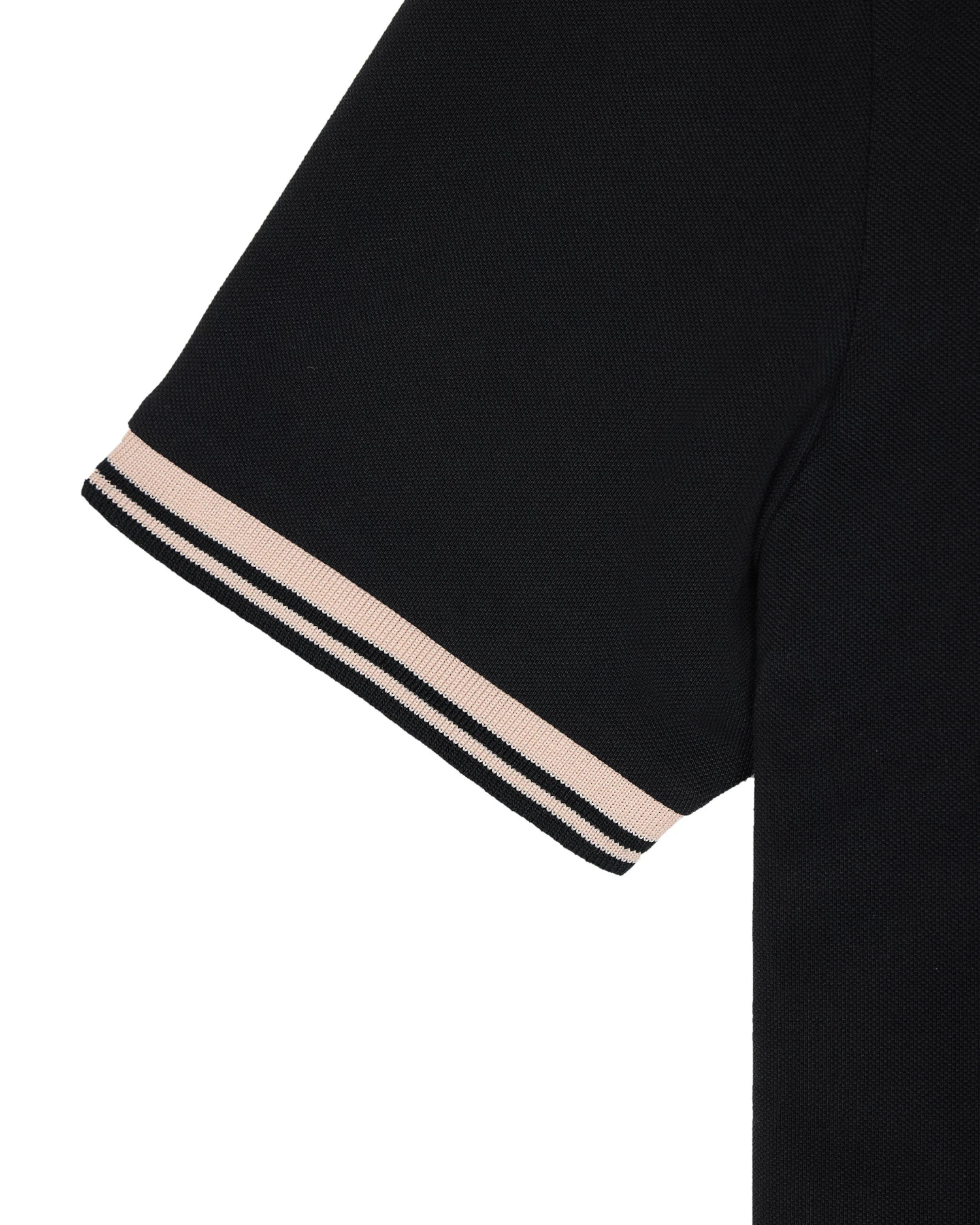 Weekend Offender Levanto Polo Shirt Black/Alabaster 7 Weekend Offender Levanto Polo Shirt Black/Alabaster - Image 7