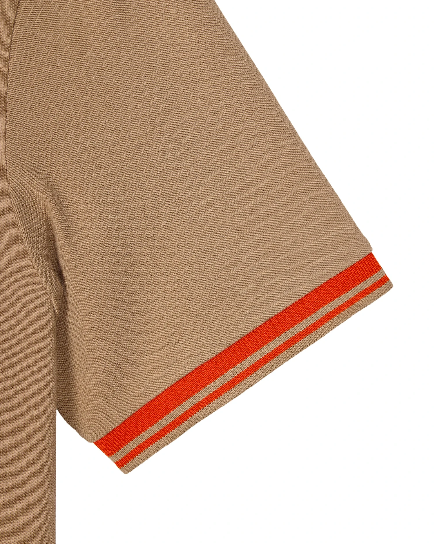 Weekend Offender Levanto Polo Shirt Cognac Brown/Pure Orange 5 Weekend Offender Levanto Polo Shirt Cognac Brown/Pure Orange - Image 5