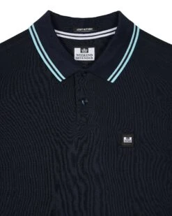 Weekend Offender Levanto Polo Shirt Navy/Saltwater Blue 12 Weekend Offender Levanto Polo Shirt Navy/Saltwater Blue -Clothing Shop POSS2408 LEVANTO NAVY 10698