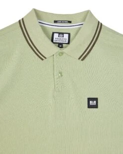 Weekend Offender Levanto Polo Shirt Pale Moss Green/Castle Green 13 Weekend Offender Levanto Polo Shirt Pale Moss Green/Castle Green -Clothing Shop POSS2408 LEVANTO PALE MOSS 10679