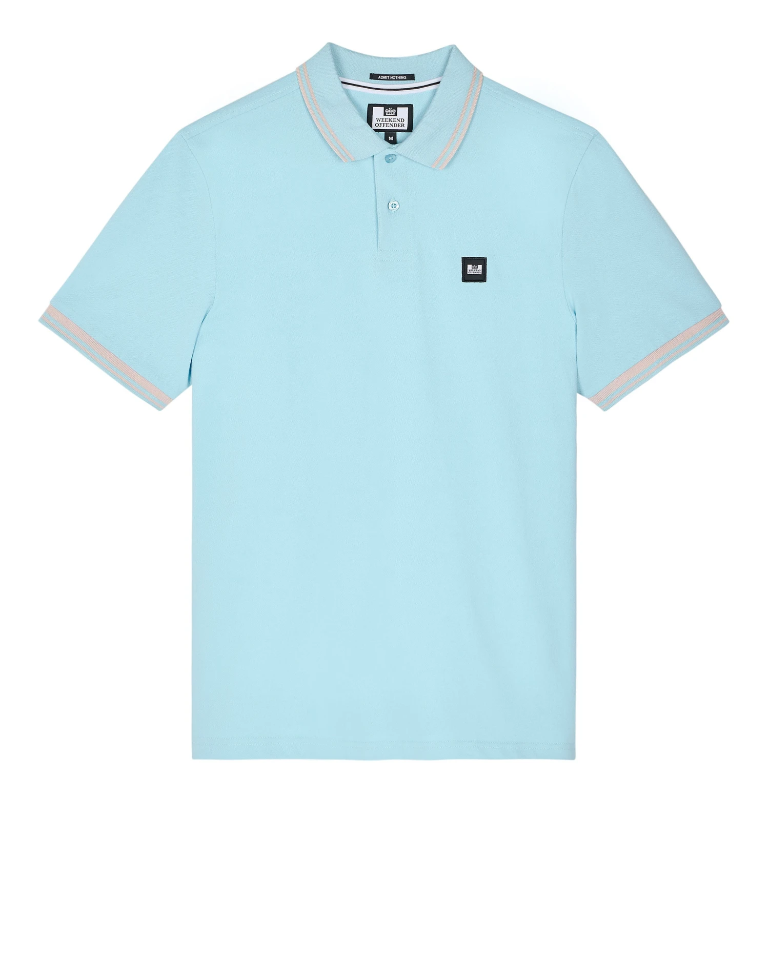 Weekend Offender Levanto Polo Shirt Saltwater Blue/Alabaster 1 Weekend Offender Levanto Polo Shirt Saltwater Blue/Alabaster