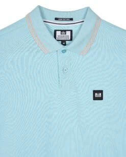 Weekend Offender Levanto Polo Shirt Saltwater Blue/Alabaster 12 Weekend Offender Levanto Polo Shirt Saltwater Blue/Alabaster -Clothing Shop POSS2408 LEVANTO SALTWATER 10688
