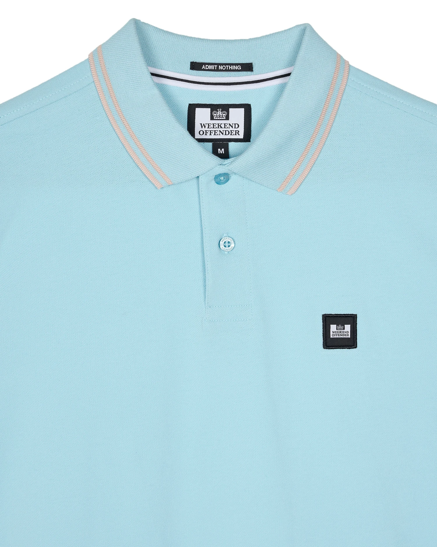 Weekend Offender Levanto Polo Shirt Saltwater Blue/Alabaster 6 Weekend Offender Levanto Polo Shirt Saltwater Blue/Alabaster - Image 6