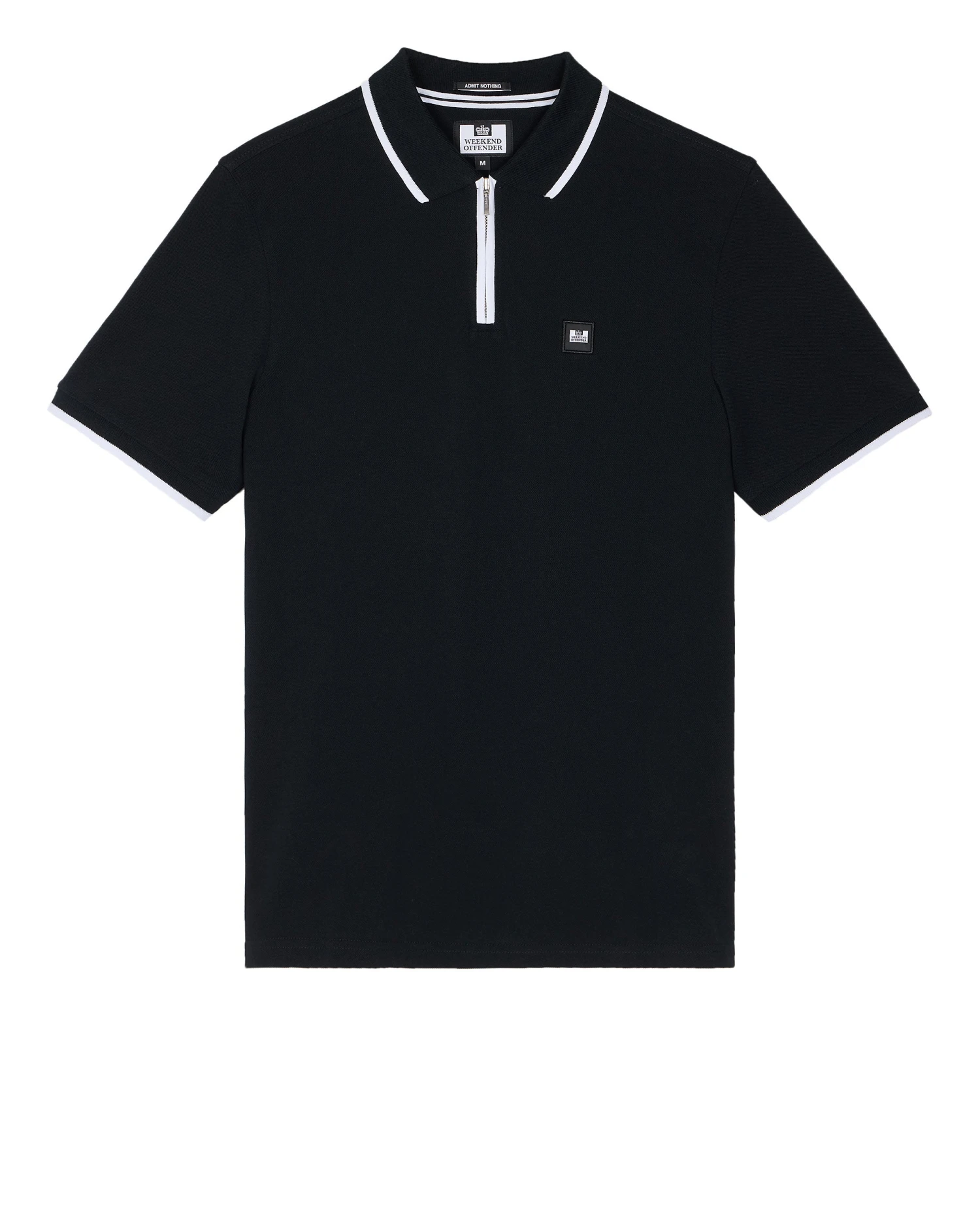 Weekend Offender Shore Polo Shirt Black 1 Weekend Offender Shore Polo Shirt Black