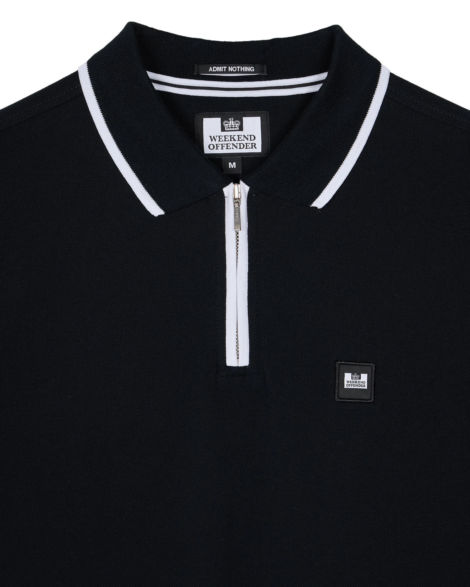 Weekend Offender Shore Polo Shirt Black 6 Weekend Offender Shore Polo Shirt Black - Image 6