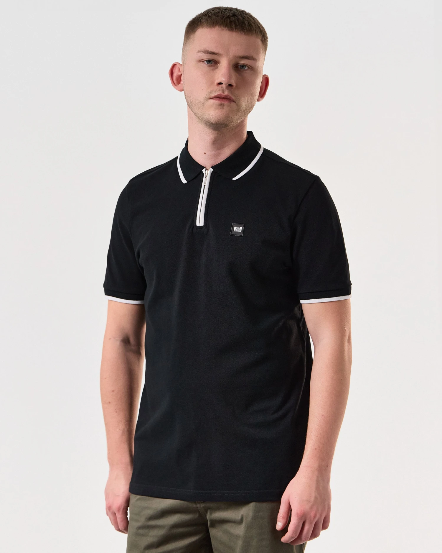 Weekend Offender Shore Polo Shirt Black 3 Weekend Offender Shore Polo Shirt Black - Image 3