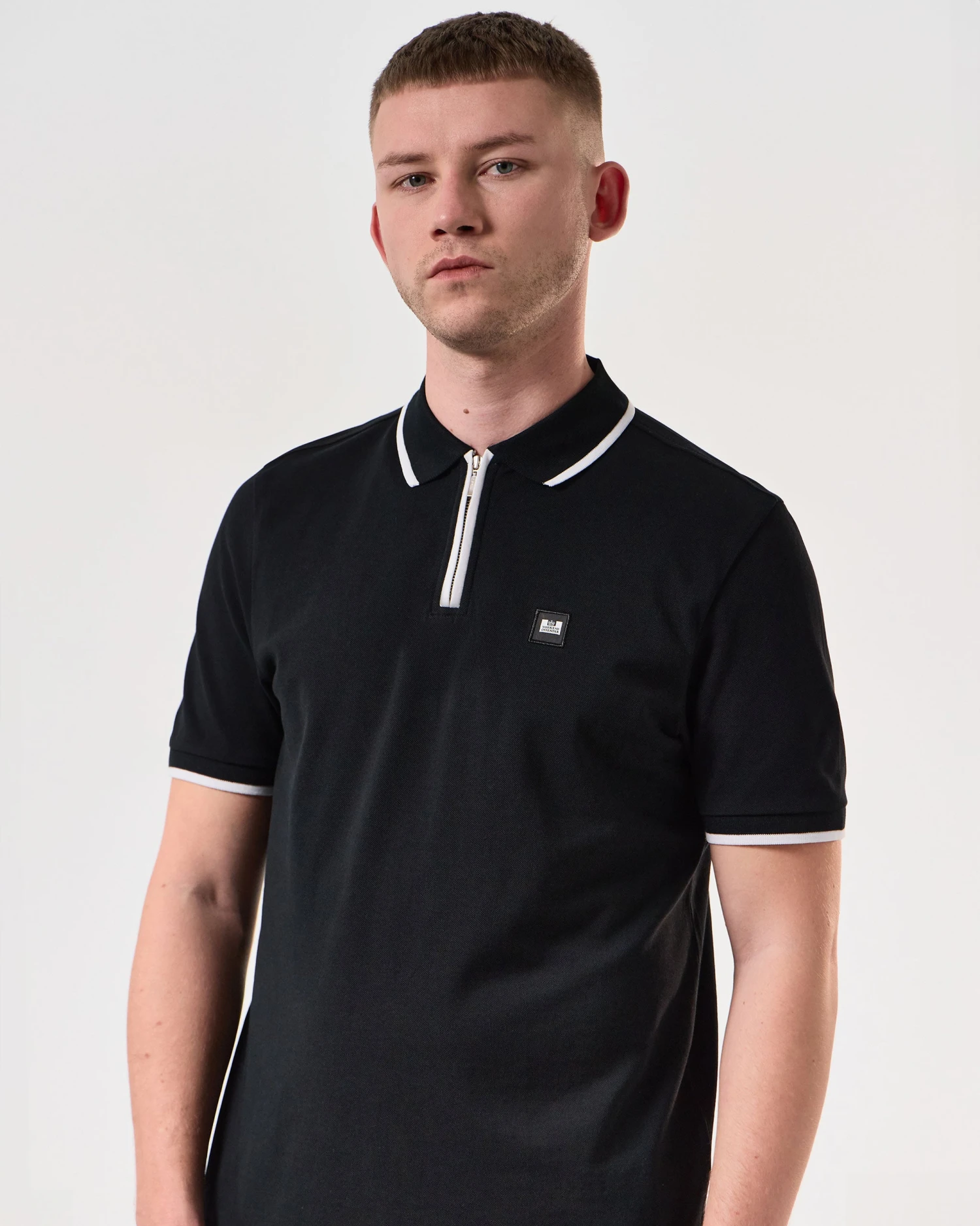 Weekend Offender Shore Polo Shirt Black 4 Weekend Offender Shore Polo Shirt Black - Image 4