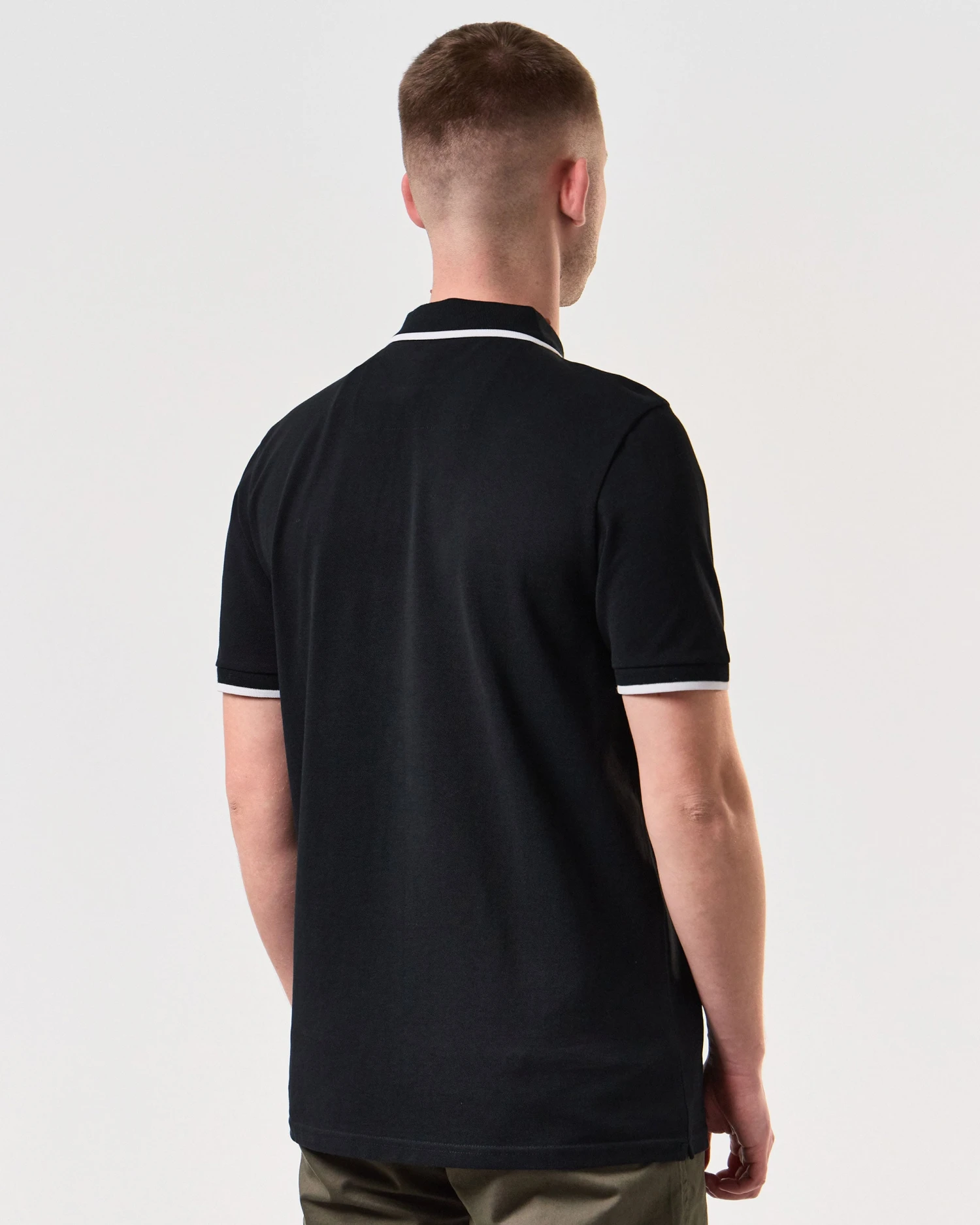 Weekend Offender Shore Polo Shirt Black 5 Weekend Offender Shore Polo Shirt Black - Image 5
