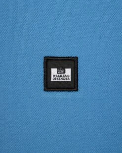 Weekend Offender Shore Polo Shirt Coastal Blue -Clothing Shop POSS2410 SHORE COASTAL 7800