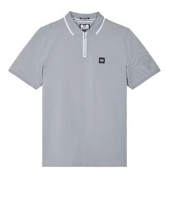 Weekend Offender Shore Polo Shirt Smokey Grey