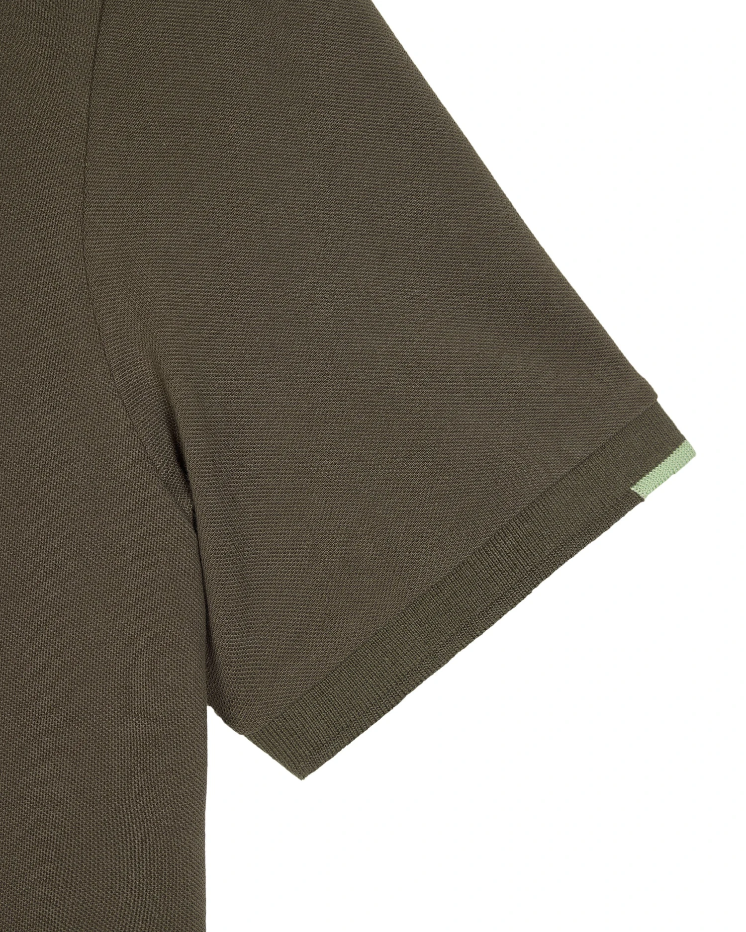 Weekend Offender Rivas Polo Shirt Castle Green/Pale Moss Green 6 Weekend Offender Rivas Polo Shirt Castle Green/Pale Moss Green - Image 6